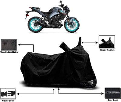 KEDIT Two Wheeler Cover for Yamaha(MT-03, Black)