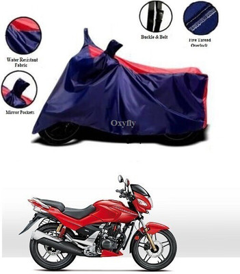 DeepShakshi AUTOMOTIVE Waterproof Two Wheeler Cover for Hero(CBZ Extreme, Blue, Red)