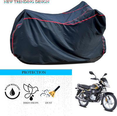 ANTHUB Waterproof Two Wheeler Cover for Bajaj(Platina, Black)
