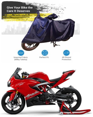 Ascension Two Wheeler Cover for TVS(Apache RR 310, Blue)