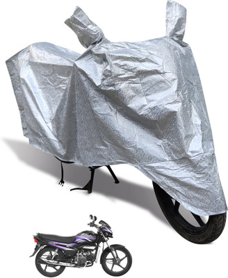 Euro Care Waterproof Two Wheeler Cover for Hero(Super Splendor, Silver)