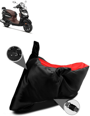 CODOKI Waterproof Two Wheeler Cover for Hero(Pleasure Plus, Red)