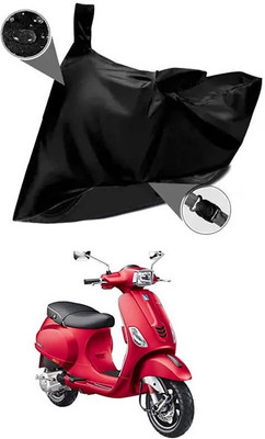 KEDIT Two Wheeler Cover for Vespa(SXL 125 BS6, Black)