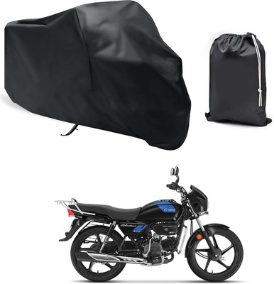 GOSHIV-car and bike accessories Two Wheeler Cover for Hero(Black)