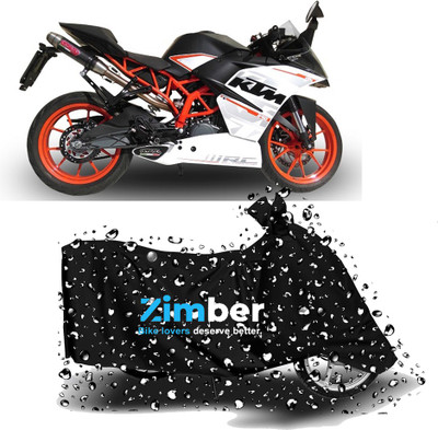 THE REAL ARV Two Wheeler Cover for KTM(RC 390, Black)