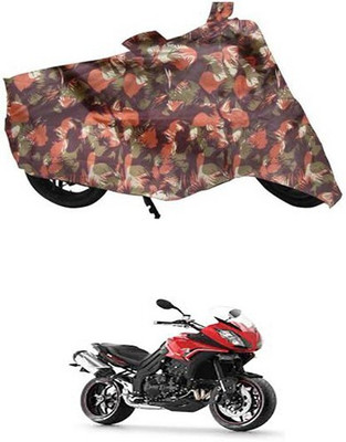 THE REAL ARV Waterproof Two Wheeler Cover for Triumph(Multicolor)