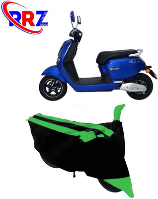 RRZ Waterproof Two Wheeler Cover for Okinawa(Lite, Black, Green)