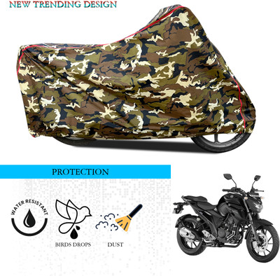 ANTHUB Waterproof Two Wheeler Cover for Yamaha(FZ-25, Multicolor)