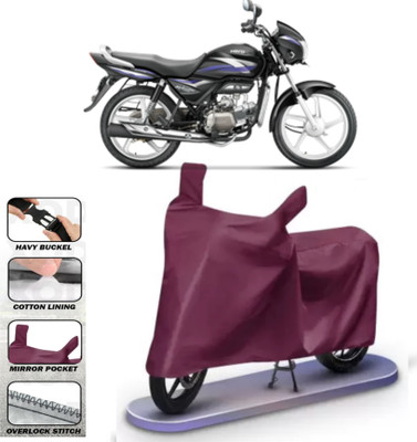 MMSSTAR Waterproof Two Wheeler Cover for Hero(Maroon)