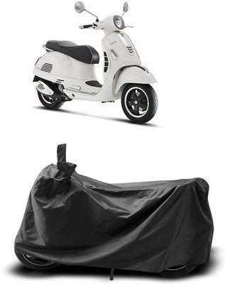 KEDIT Two Wheeler Cover for Vespa(GTS Super 125, Black)