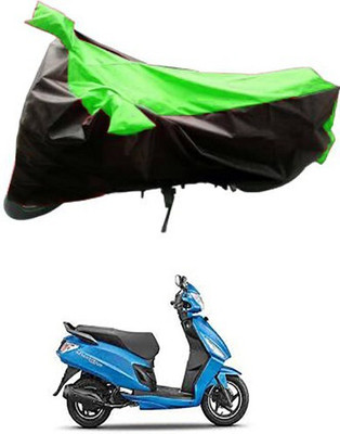 APNEK Waterproof Two Wheeler Cover for Hero(Green, Blue)