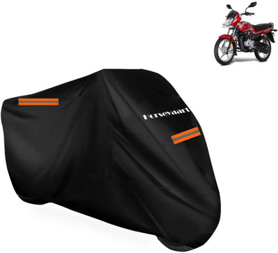 Horseyaart Waterproof Two Wheeler Cover for Bajaj(Platina 100 DTS-i, Black)