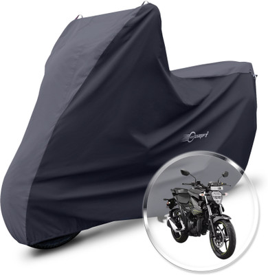 Neodrift Two Wheeler Cover for Suzuki(Gixxer SF, Grey, Black)