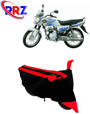 AutoGalaxy Waterproof Two Wheeler Cover for LML(CRD, Black, Red)