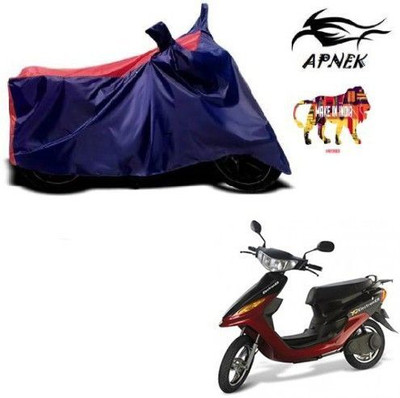Varnwal E Commerce Waterproof Two Wheeler Cover for TVS(Max, Red, Blue)
