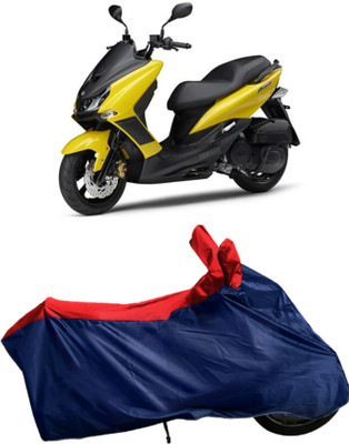 Autofly Waterproof Two Wheeler Cover for Yamaha(Majesty S 155 maxi, Blue, Red)