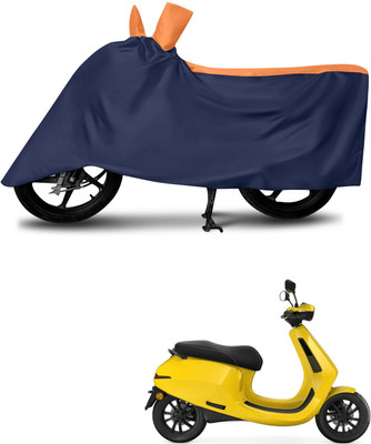 DeepShakshi AUTOMOTIVE Waterproof Two Wheeler Cover for Ola(Multicolor)