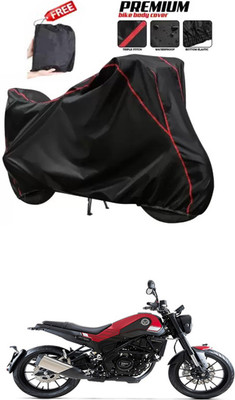 DeepShakshi AUTOMOTIVE Two Wheeler Cover for Benelli(Leoncino 250, Black)