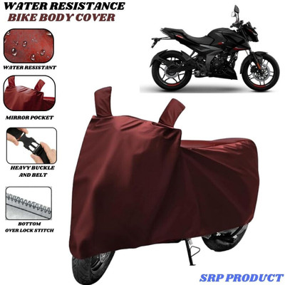 SRP PRODUCT Waterproof Two Wheeler Cover for Bajaj(Pulsar N160, Maroon)