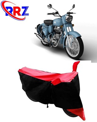 RRZ Waterproof Two Wheeler Cover for Royal Enfield(Squadron Blue, Black, Red)