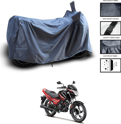 CODOKI Waterproof Two Wheeler Cover for Hero(Glamour Programmed FI, Grey)