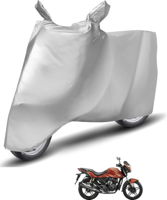 Caronix Waterproof Two Wheeler Cover for Hero(CBZ Extreme, Silver)