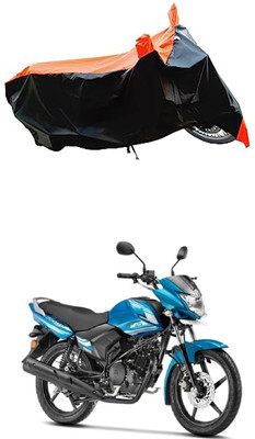 VESMEI Two Wheeler Cover for Yamaha(Saluto RX BS6, Orange)
