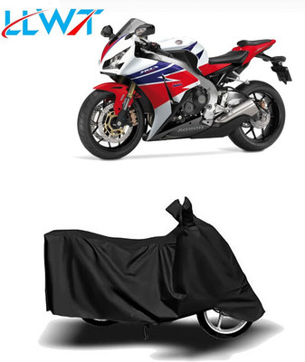 DeepShakshi AUTOMOTIVE Waterproof Two Wheeler Cover for Honda(CBR1000RR Fireblade, Black)