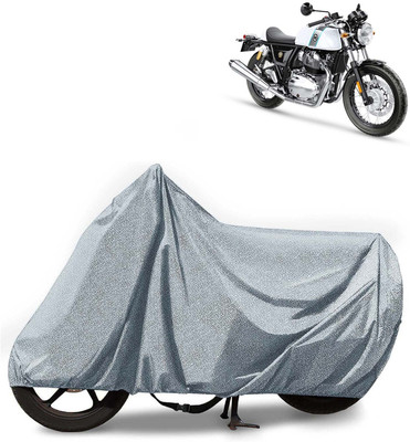 Kingsway Waterproof Two Wheeler Cover for Royal Enfield(Continental GT, Silver)