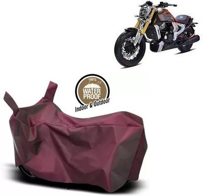 OliverX Waterproof Two Wheeler Cover for TVS(Zeppelin, Maroon)