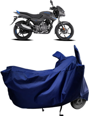 Amexride Two Wheeler Cover for Bajaj(Pulsar 125 Neon, Blue)