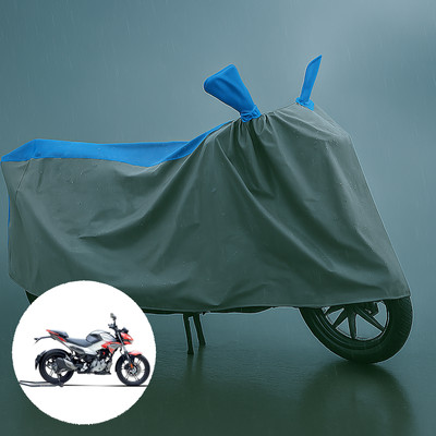 CODOKI Waterproof Two Wheeler Cover for Hero(Xtreme, Grey, Blue)