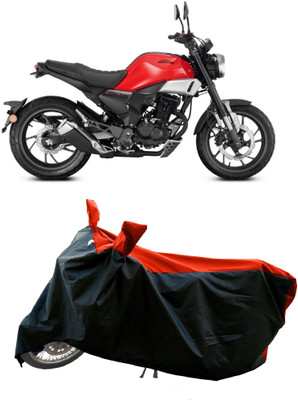 DeepShakshi AUTOMOTIVE Waterproof Two Wheeler Cover for Honda(CBF, Red)