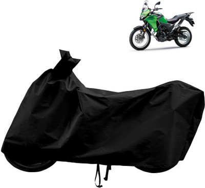 Horseyaart Waterproof Two Wheeler Cover for Kawasaki(Versys X 300 BS6, Black)