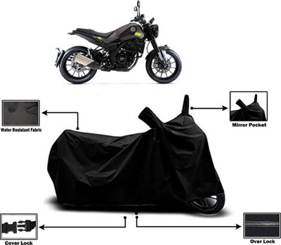 Amexride Two Wheeler Cover for Benelli(Leoncino 250, Black)