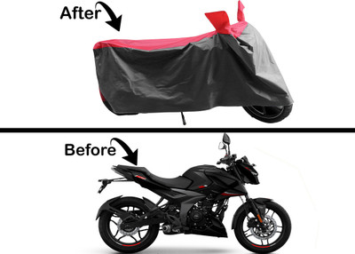 Archistylo Waterproof Two Wheeler Cover for Bajaj(Pulsar 160 NS DTS-i, Red)