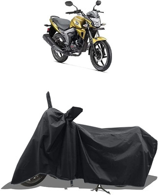 AASHTIK MART Two Wheeler Cover for Honda(CB Trigger, Black)