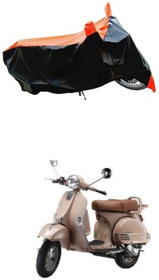 VESMEI Two Wheeler Cover for TVS(Star Euro 150, Orange)