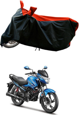 DeepShakshi AUTOMOTIVE Waterproof Two Wheeler Cover for Suzuki(New Glamour BS6, Red)