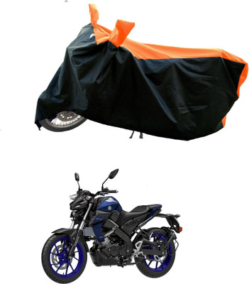 DeepShakshi AUTOMOTIVE Waterproof Two Wheeler Cover for Yamaha(MT-15, Orange)