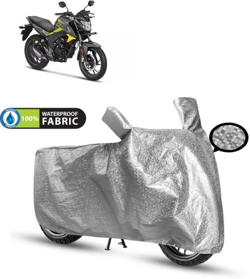 CODOKI Waterproof Two Wheeler Cover for Honda(CB Hornet 160R, Silver)