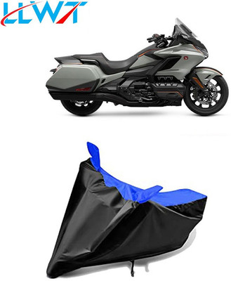 KPIND Waterproof Two Wheeler Cover for Honda(Gold Wing, Black, Blue)