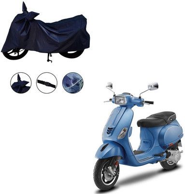Furnish Flow Two Wheeler Cover for Vespa(Vespa SXL 150, Blue)