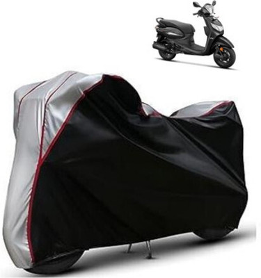 pocket bazar Waterproof Two Wheeler Cover for Hero(Pleasure, Black)