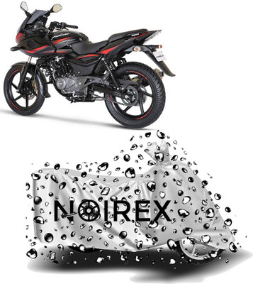 NOIREX Two Wheeler Cover for Bajaj(Pulsar 220F, Silver)