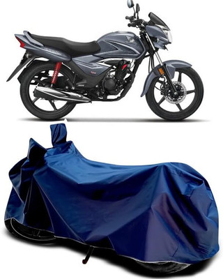 AASHTIK MART Two Wheeler Cover for Honda(Shine, Blue)