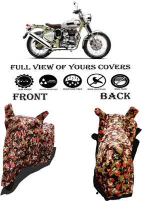 Amexride Two Wheeler Cover for Royal Enfield(Bullet Trials 500, Multicolor)