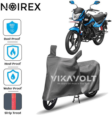 NOIREX Two Wheeler Cover for Hero(Splendor I Smart, Grey)