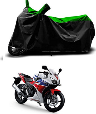 VESMEI Two Wheeler Cover for Honda(CBR300R BS6, Green)