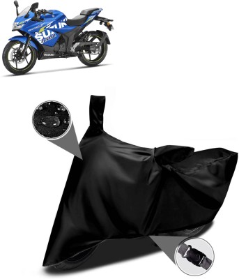 PAGORA Waterproof Two Wheeler Cover for Suzuki(Gixxer SF 150, Black)